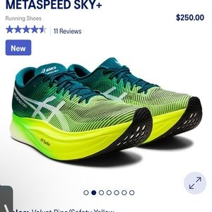 ASICS running shoes Meta speed sky plus